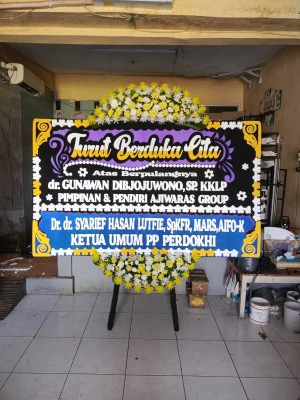 Papan Bunga di Kedaung Pamulang